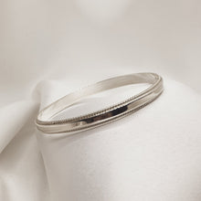 Load image into Gallery viewer, Amelia Stirling Silver 6mm Corded Bangle
