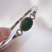 Load image into Gallery viewer, Luna Sterling Silver Surf Bangle