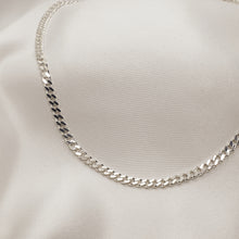 Load image into Gallery viewer, Roman Sterling Silver Flat Curb Chain
