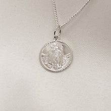 Load image into Gallery viewer, St. Christopher Stirling Silver Pendant
